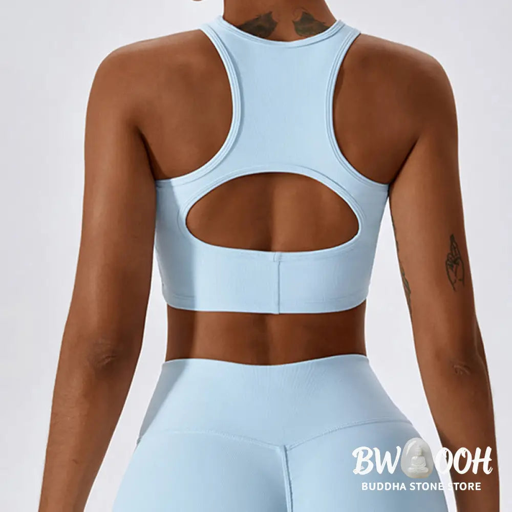 BWOOOH lotus print yoga pants - Sleeveless Crop Tank Top Flared Pants Sp