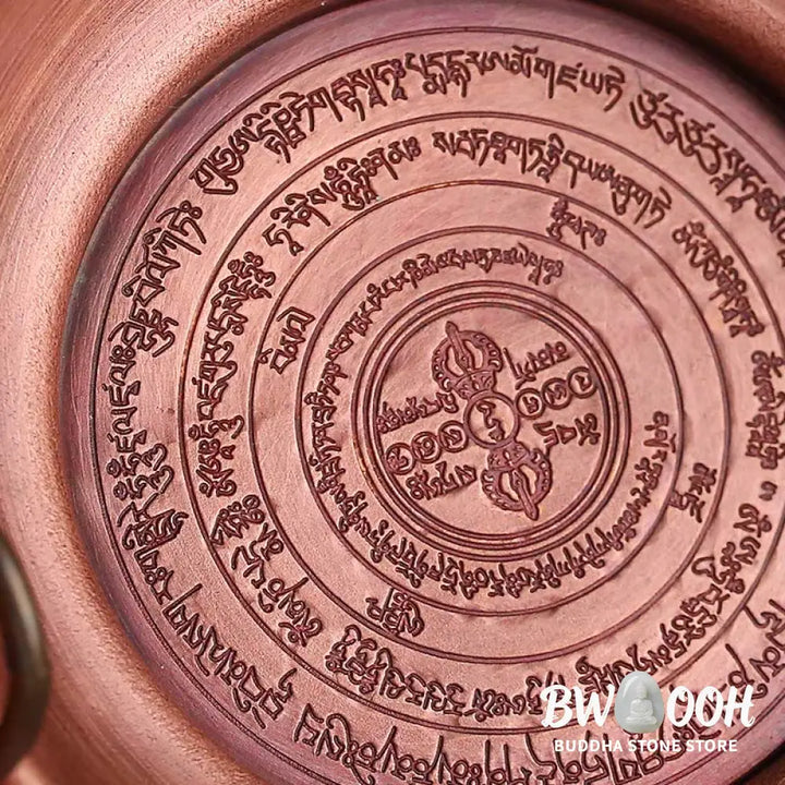 BWOOOH Small Copper Prayer Altar Portable Burning Holder Incense Sage Smudging Rituals Use Items - Copper