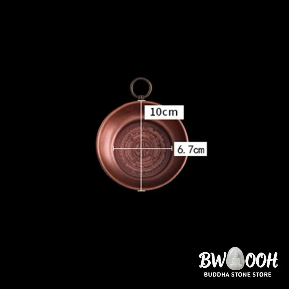BWOOOH Small Copper Prayer Altar Portable Burning Holder Incense Sage Smudging Rituals Use Items - Copper
