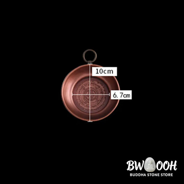 BWOOOH Small Copper Prayer Altar Portable Burning Holder Incense Sage Smudging Rituals Use Items - Copper