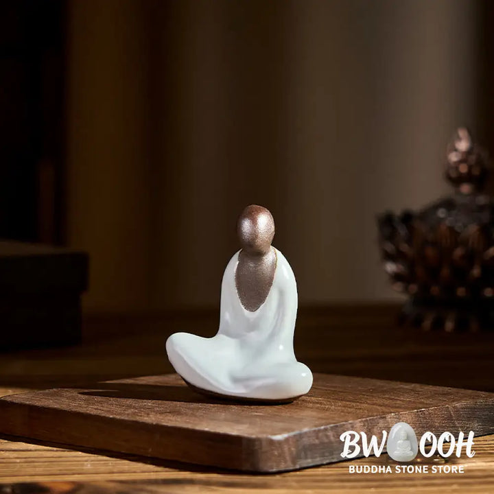 BWOOOH handcrafted Buddha statue - Small Formless Buddha Meditating Ce
