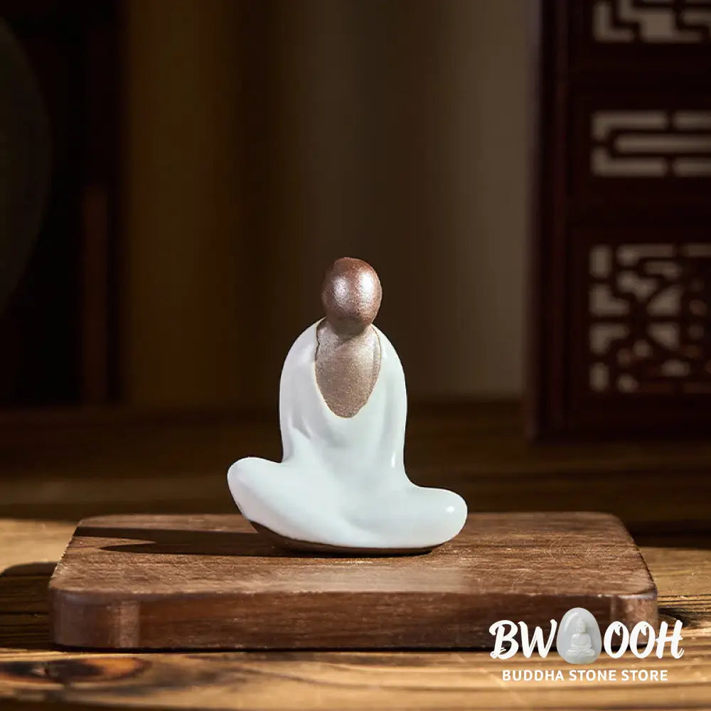BWOOOH handcrafted Buddha statue - Small Formless Buddha Meditating Ce