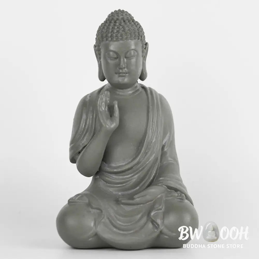 BWOOOH resin Buddha statue - Small Meditation Prayer Resin Buddh