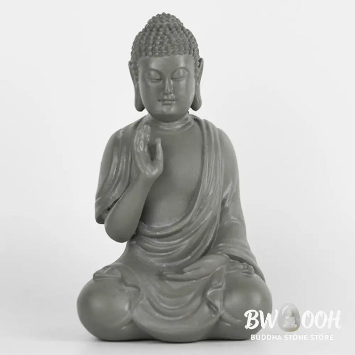 BWOOOH resin Buddha statue - Small Meditation Prayer Resin Buddh