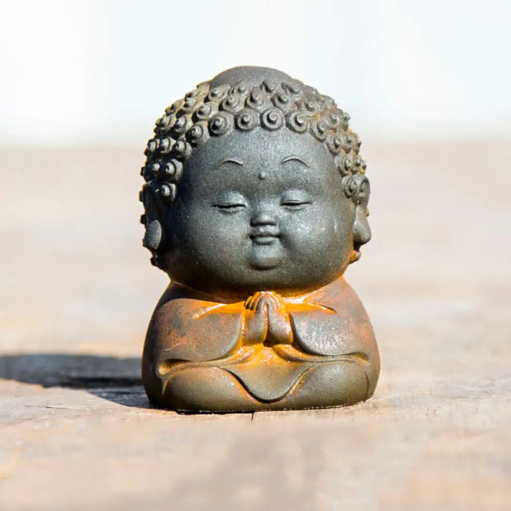 BWOOOH resin Buddha statue - Small Standing Lying Sitting Cute B