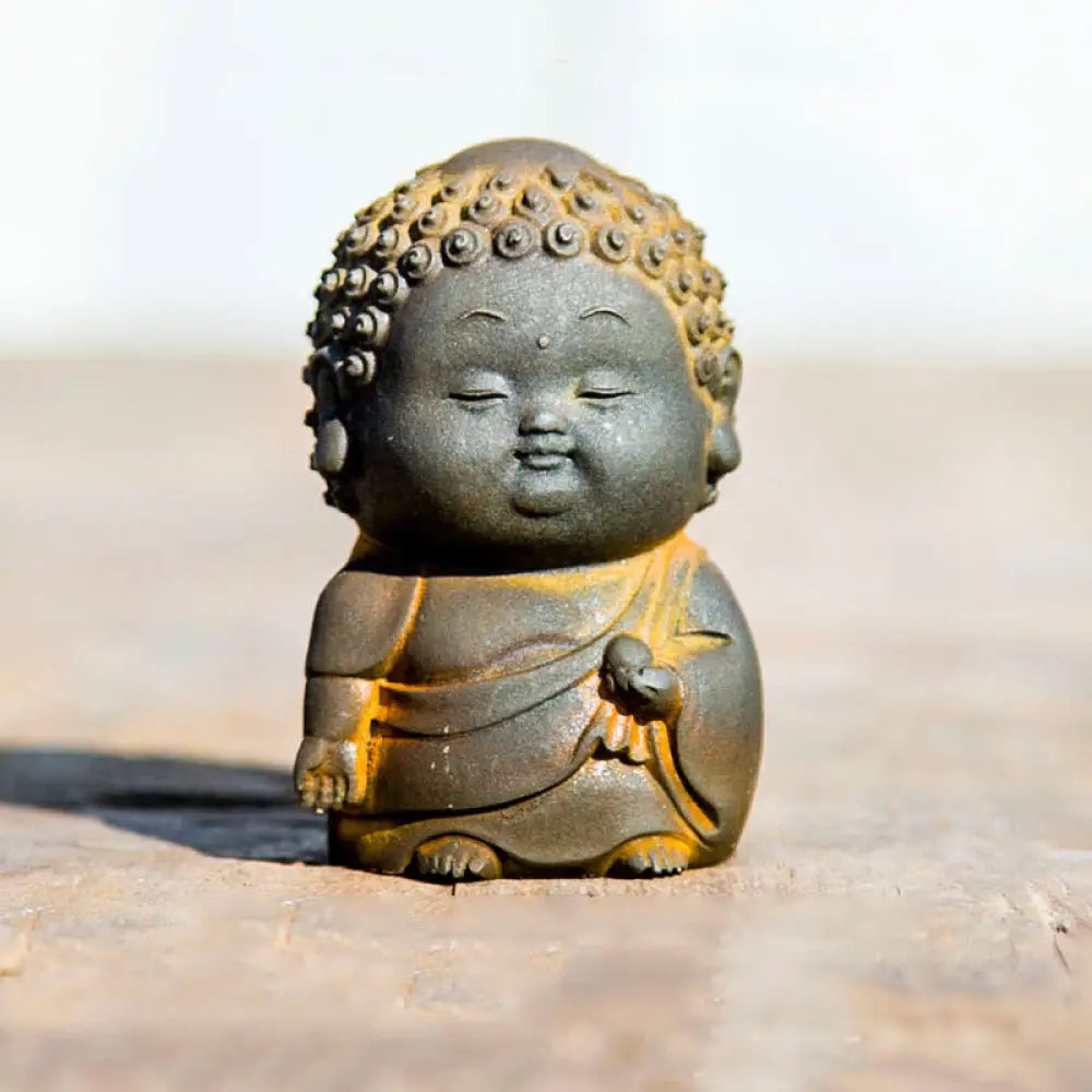 BWOOOH resin Buddha statue - Small Standing Lying Sitting Cute B
