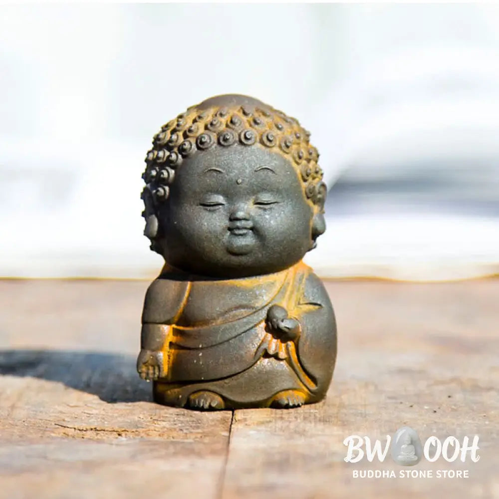 BWOOOH resin Buddha statue - Small Standing Lying Sitting Cute B