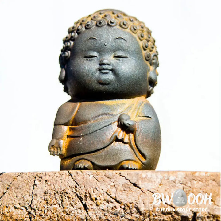 BWOOOH resin Buddha statue - Small Standing Lying Sitting Cute B