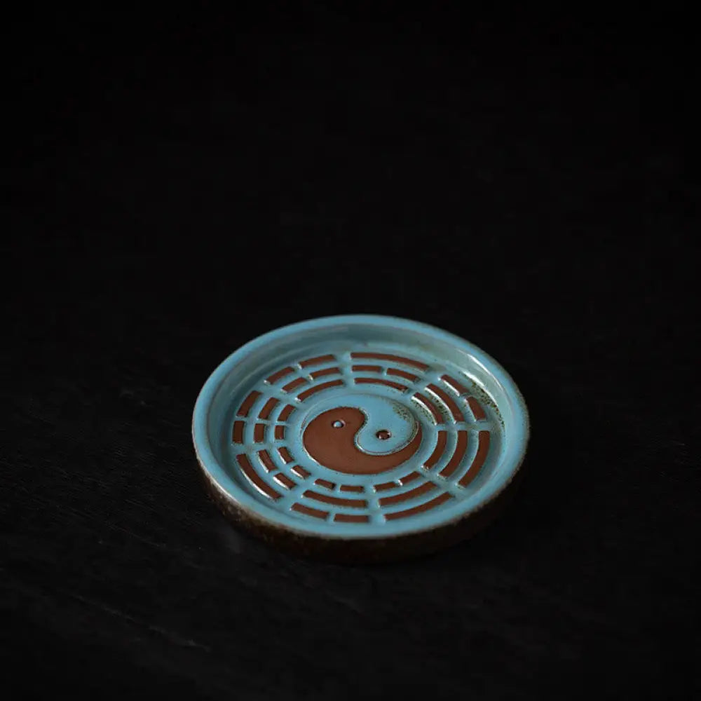 BWOOOH ceramic incense burner - Small Treasure Bowl Lucky Bag Bagua