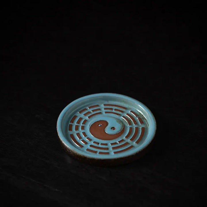 BWOOOH ceramic incense burner - Small Treasure Bowl Lucky Bag Bagua