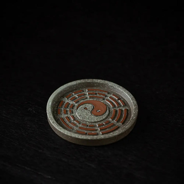 BWOOOH ceramic incense burner - Small Treasure Bowl Lucky Bag Bagua