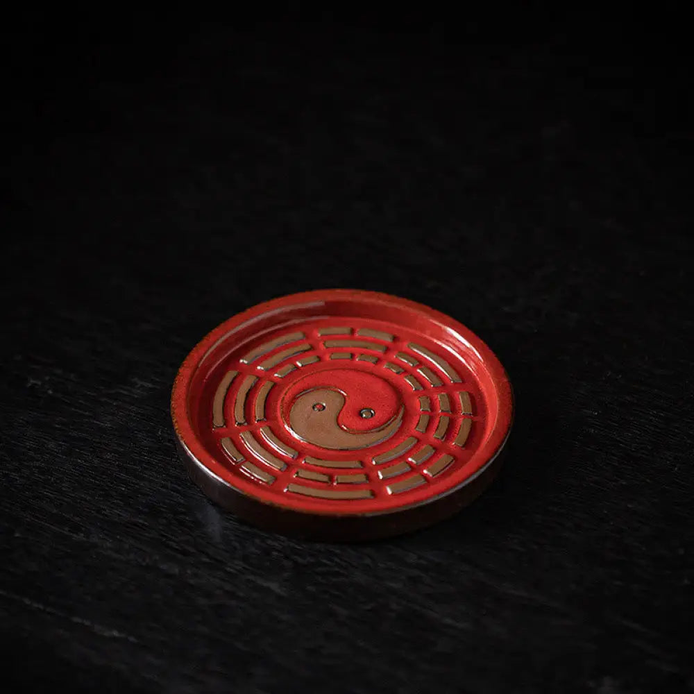 BWOOOH ceramic incense burner - Small Treasure Bowl Lucky Bag Bagua