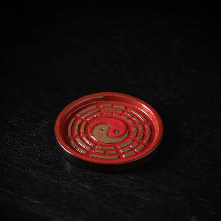 BWOOOH ceramic incense burner - Small Treasure Bowl Lucky Bag Bagua