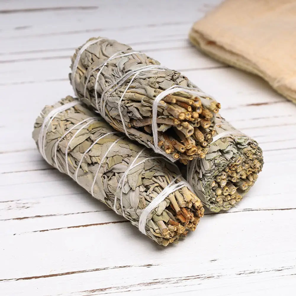 BWOOOH Smudge Stick for Home Cleansing Incense Healing Meditation and California Smudge Sticks Rituals - 3 Stick