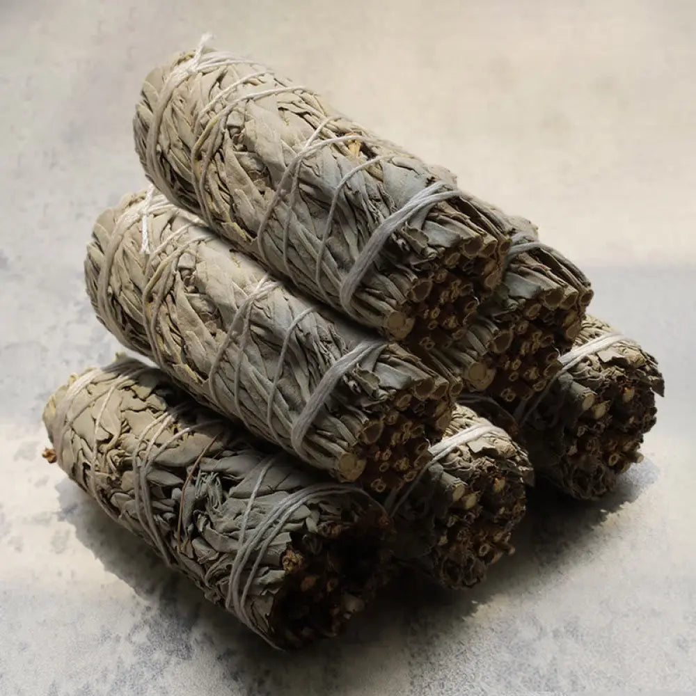 BWOOOH Smudge Stick for Home Cleansing Incense Healing Meditation and California Smudge Sticks Rituals - 6 Stick