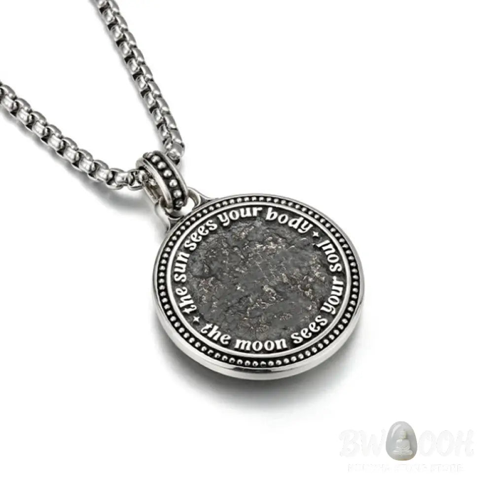Buddha Stones Snake Yin Yang Symbol Copper Wealth Necklace Pendant - Copper(Wealth ♥ Luck) - Necklaces &amp; Pendants