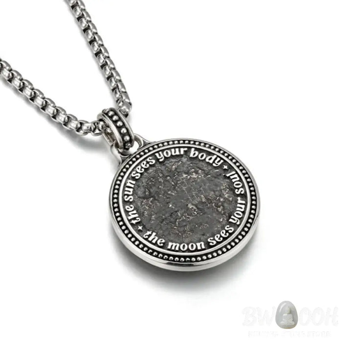 Buddha Stones Snake Yin Yang Symbol Copper Wealth Necklace Pendant - Copper(Wealth ♥ Luck) - Necklaces &amp; Pendants