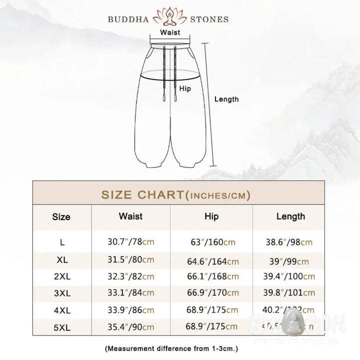 Buddha Stones Solid Color Corduroy Drawstring Thermal Men’s Harem Pants With Pockets - Men’s Harem Pants