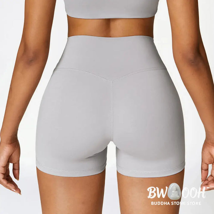 BWOOOH printed yoga pants - Solid Color Crop Tank Top High Waist Sho