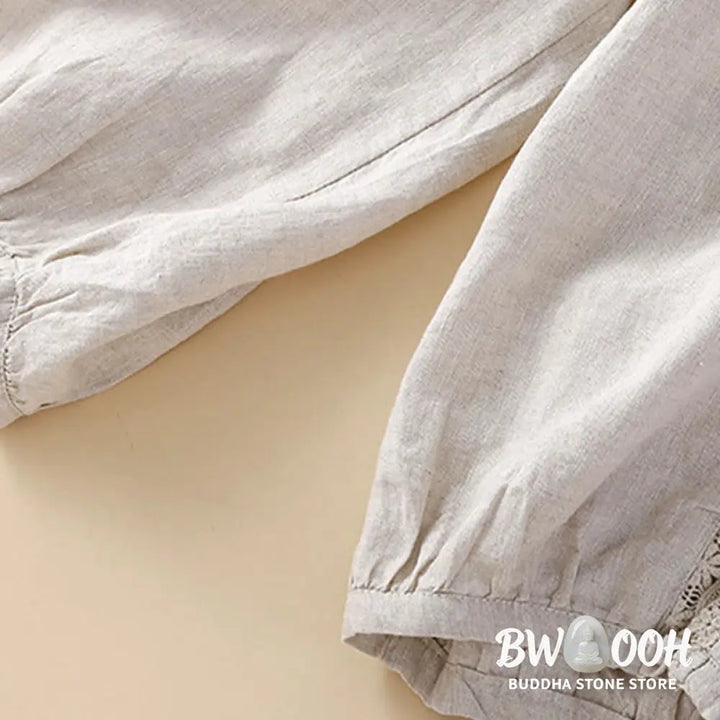 BWOOOH printed harem pants - Solid Color Flower Loose Drawstring Hare