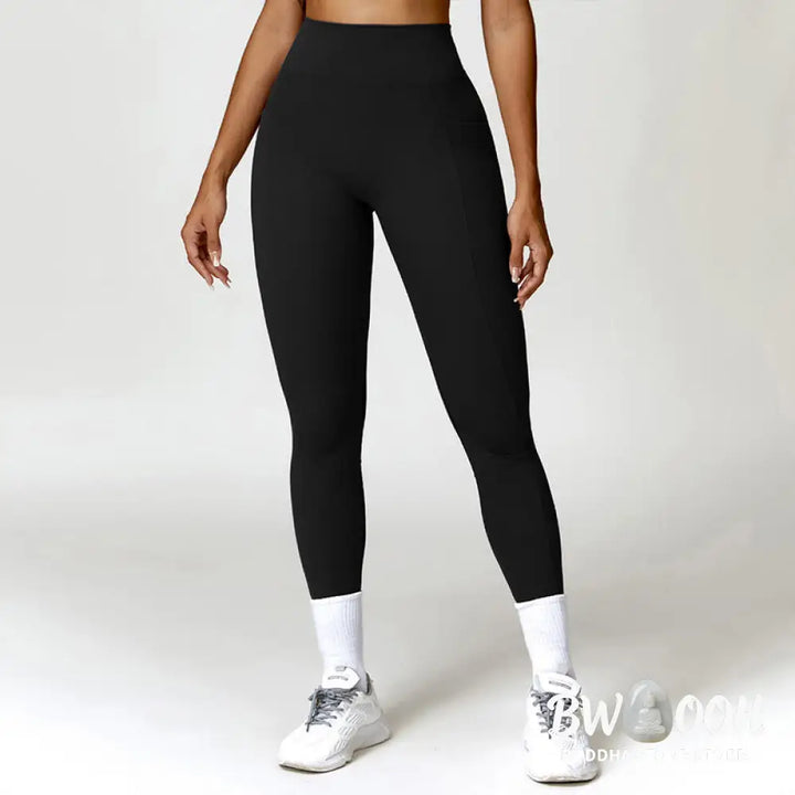BWOOOH lotus print yoga leggings - Solid Color Halter Neck Bra Long Sleeve 