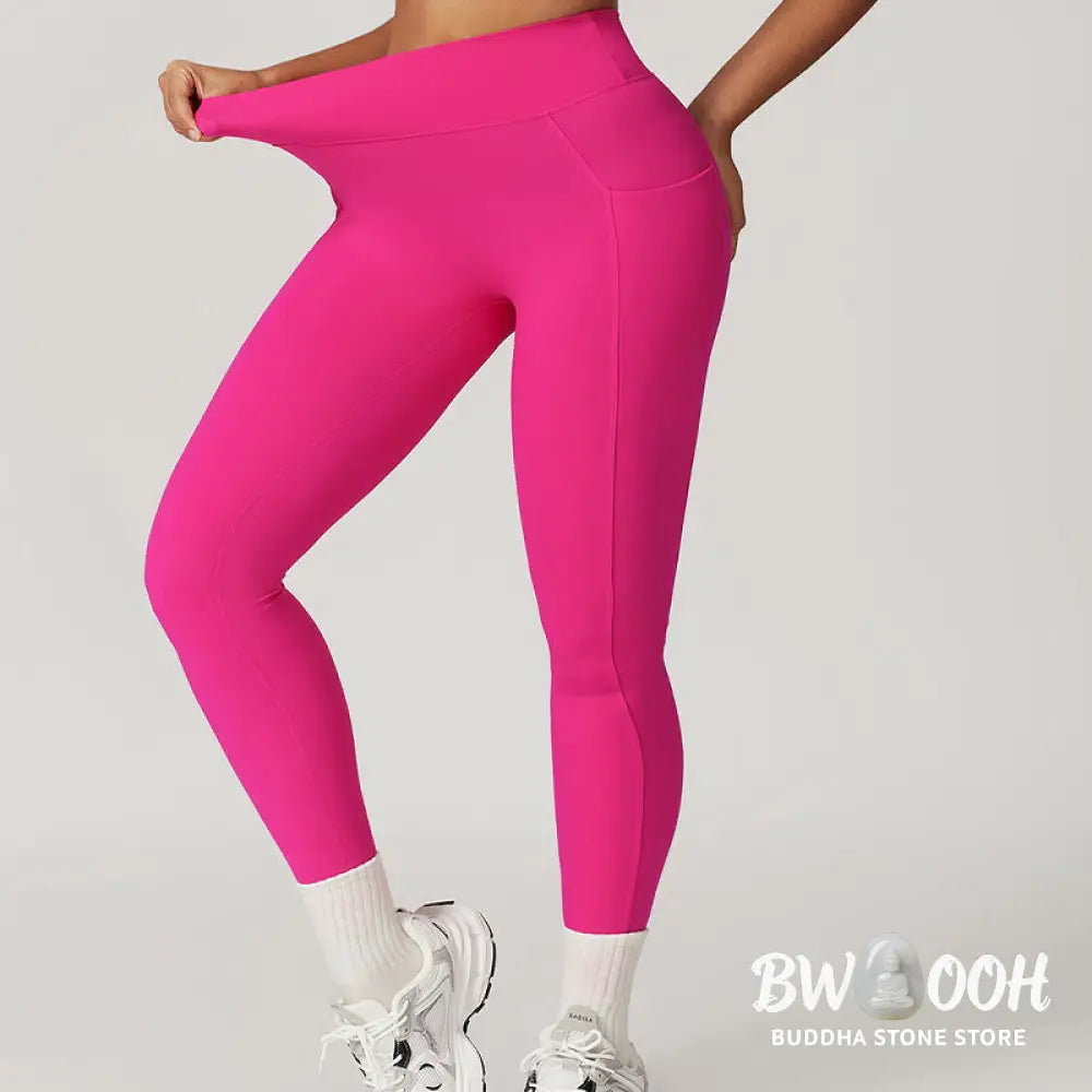 BWOOOH lotus print yoga leggings - Solid Color Halter Neck Bra Long Sleeve 
