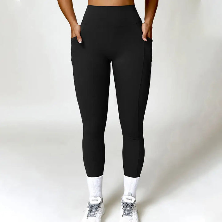 BWOOOH lotus print yoga leggings - Solid Color Halter Neck Bra Long Sleeve 