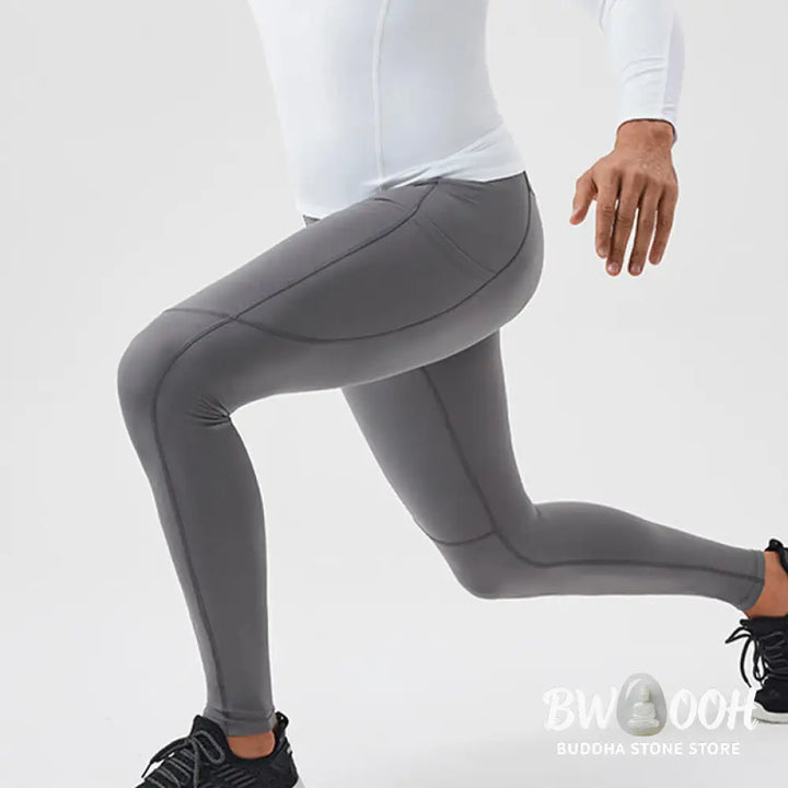 BWOOOH printed yoga leggings - Solid Color High Waist Elastic Breathabl