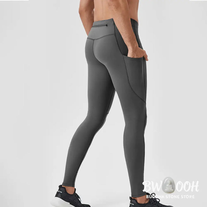 BWOOOH printed yoga leggings - Solid Color High Waist Elastic Breathabl