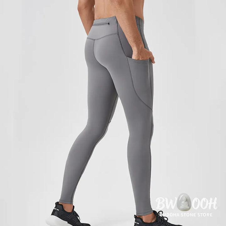 BWOOOH printed yoga leggings - Solid Color High Waist Elastic Breathabl
