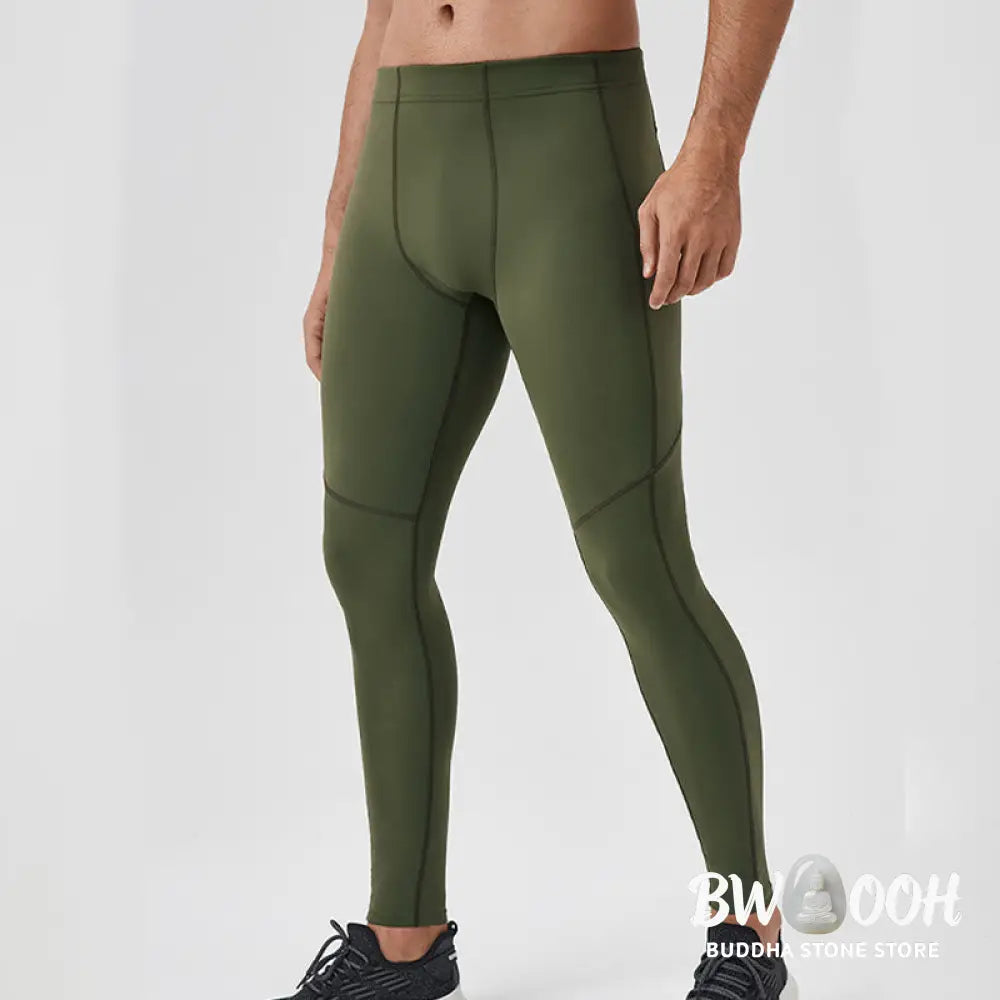 BWOOOH printed yoga leggings - Solid Color High Waist Elastic Breathabl