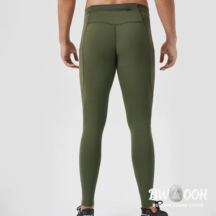 BWOOOH printed yoga leggings - Solid Color High Waist Elastic Breathabl