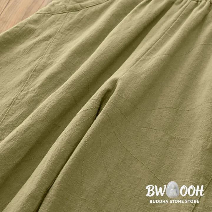 BWOOOH printed harem pants - Solid Color Loose Yoga Harem Pants With 