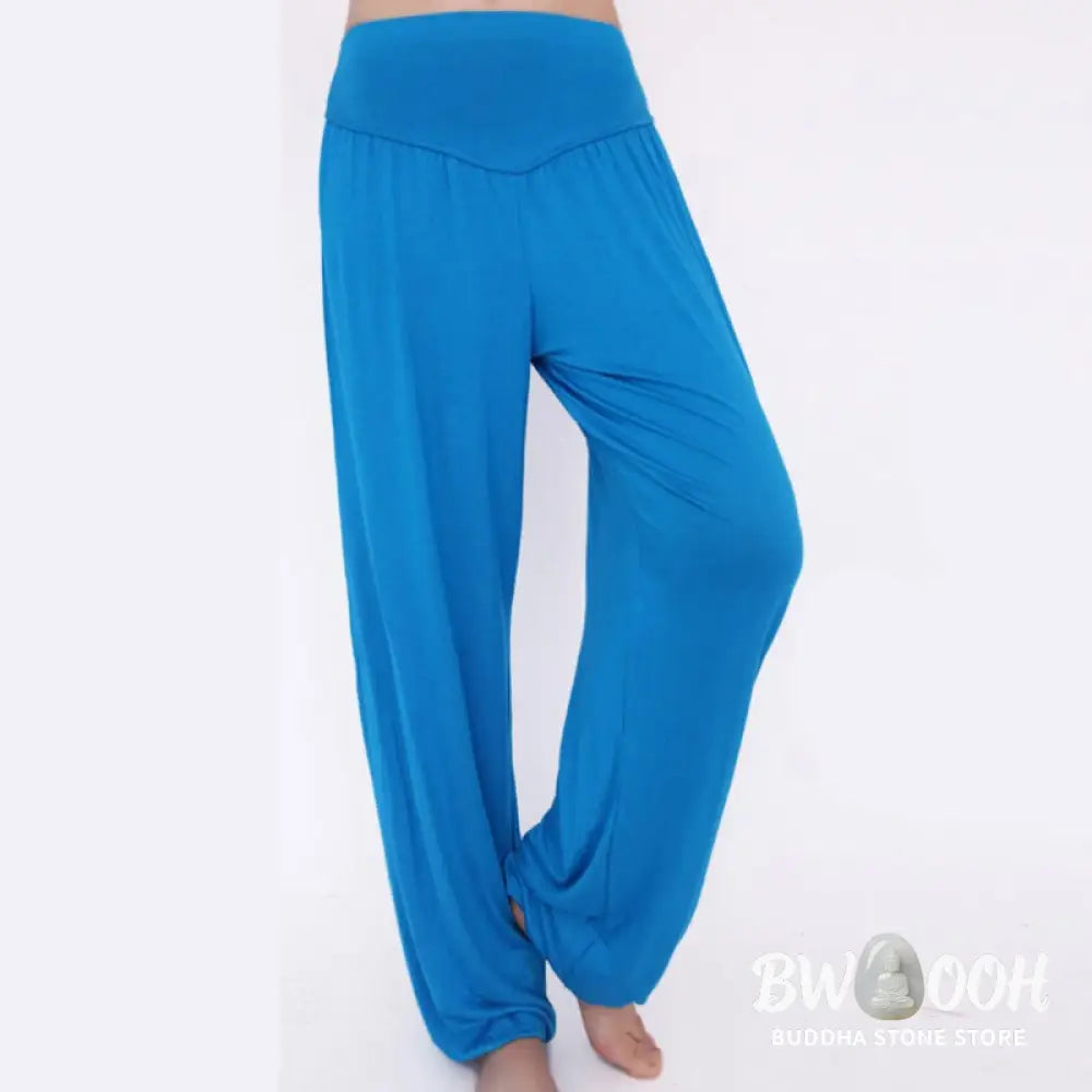 BWOOOH printed harem pants - Solid Color Yoga Dance Long Harem Pants
