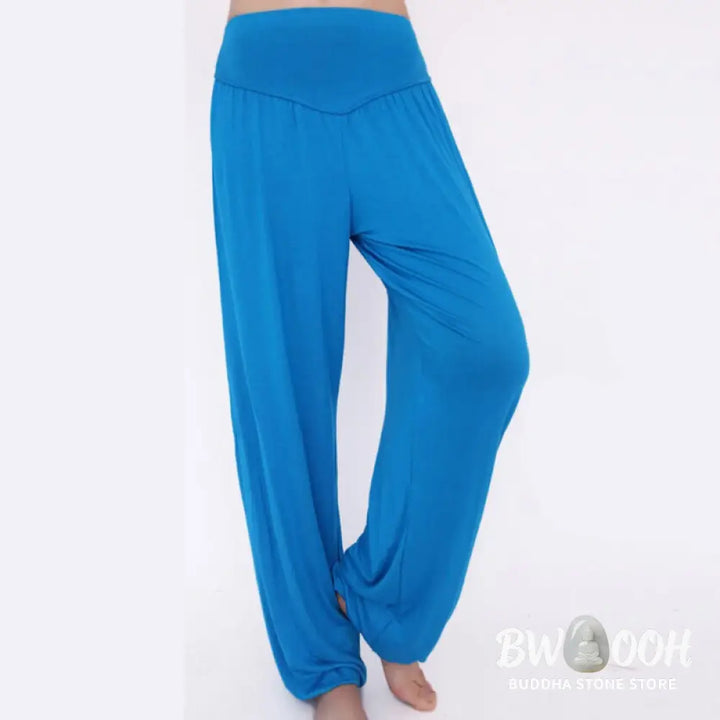 BWOOOH printed harem pants - Solid Color Yoga Dance Long Harem Pants