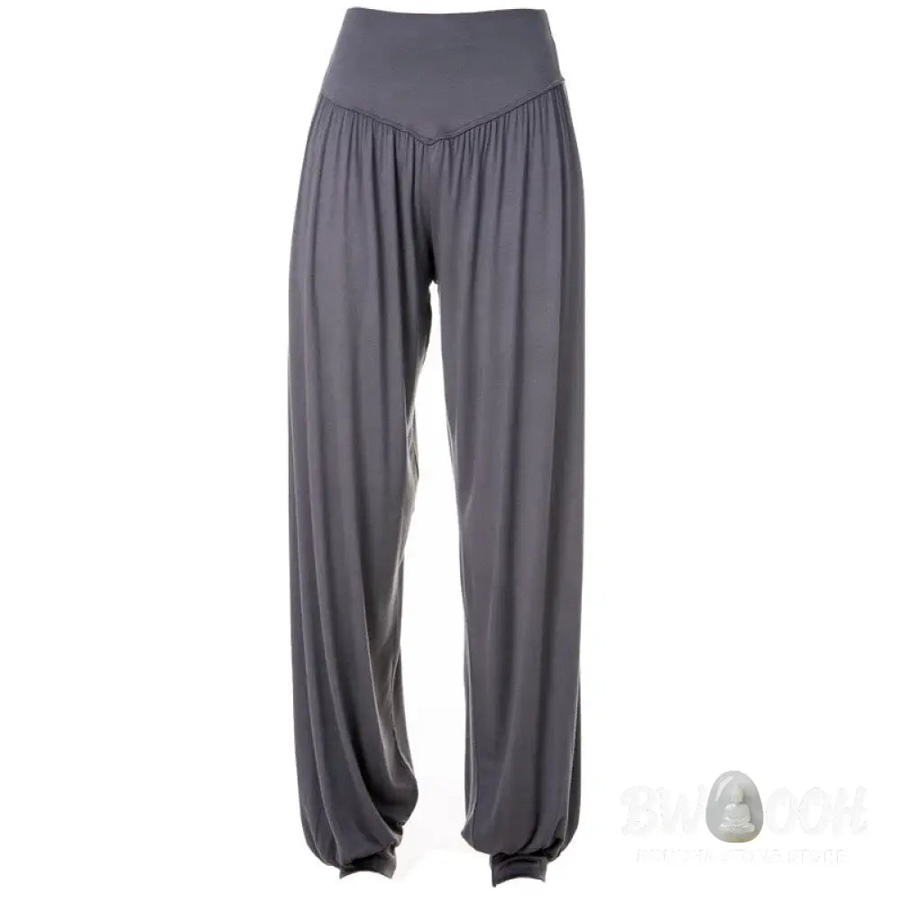BWOOOH printed harem pants - Solid Color Yoga Dance Long Harem Pants