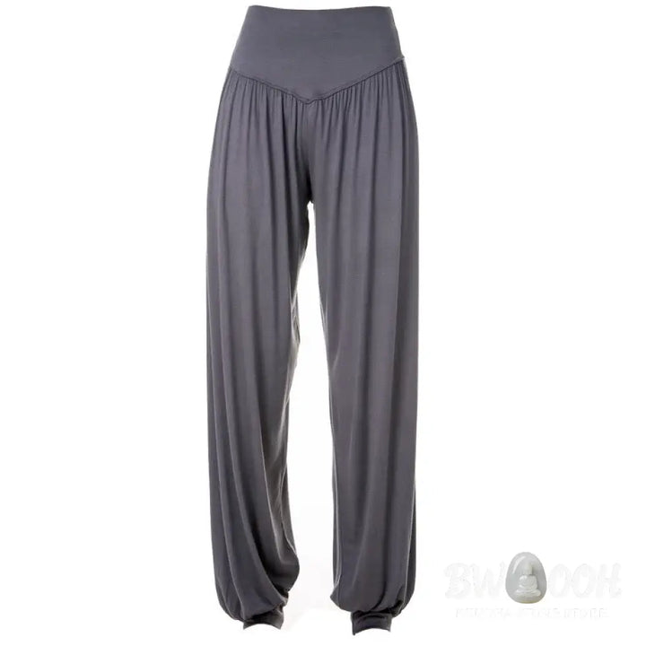 BWOOOH printed harem pants - Solid Color Yoga Dance Long Harem Pants