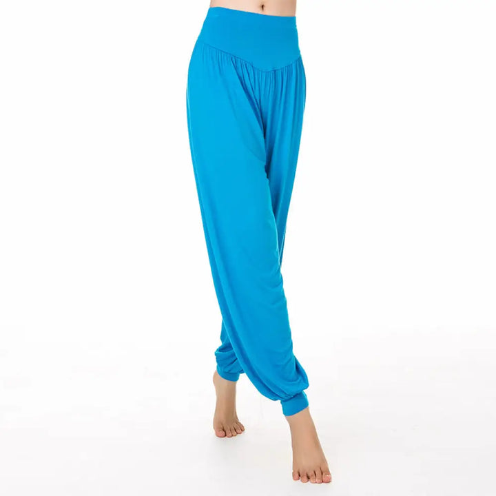 BWOOOH printed harem pants - Solid Color Yoga Dance Long Harem Pants