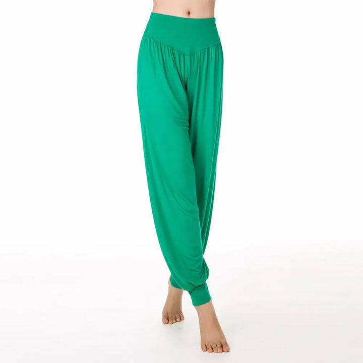 BWOOOH printed harem pants - Solid Color Yoga Dance Long Harem Pants