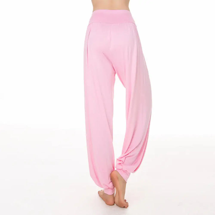 BWOOOH printed harem pants - Solid Color Yoga Dance Long Harem Pants
