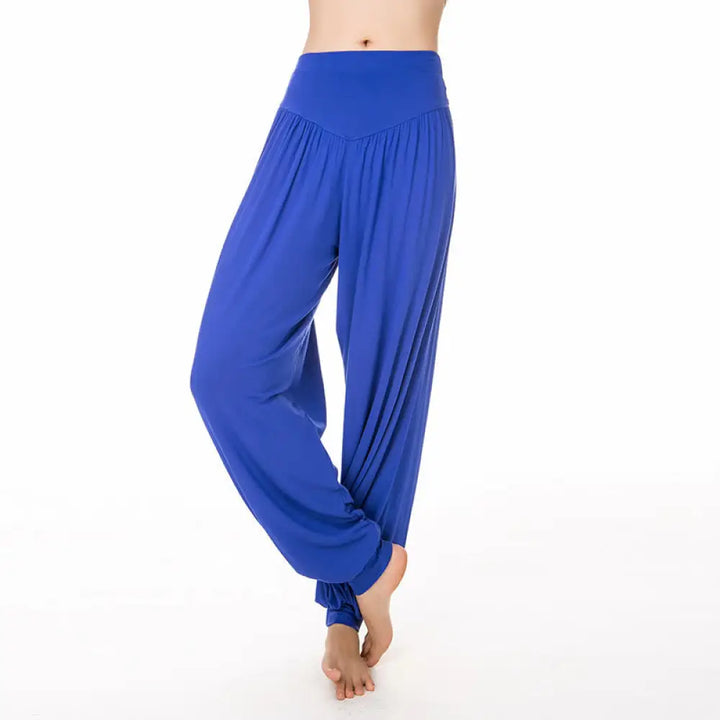 BWOOOH printed harem pants - Solid Color Yoga Dance Long Harem Pants