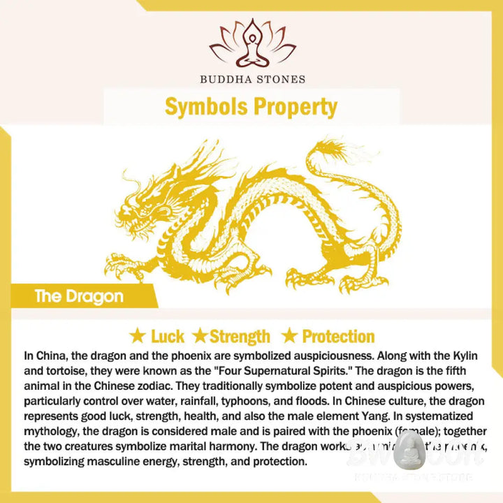 Buddha Stones Soul Cleansing Black Obsidian Phoenix Dragon Bracelet - BWOOOH - Bracelet