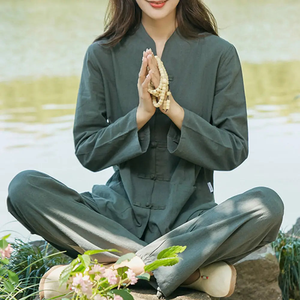 BWOOOH printed yoga pants - Spiritual Zen Practice Yoga Meditation P