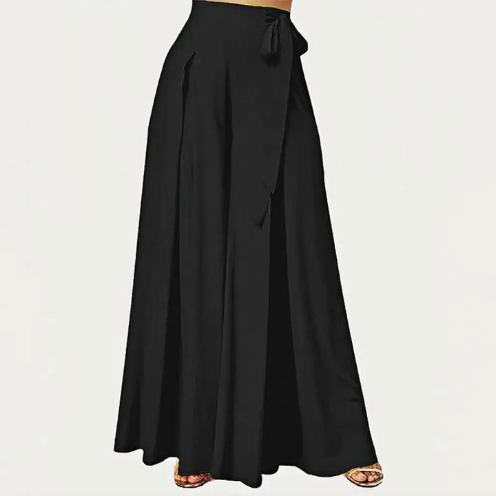 BWOOOH printed wide-leg yoga pants - Spring Casual Retro Plain Drawstring Wom