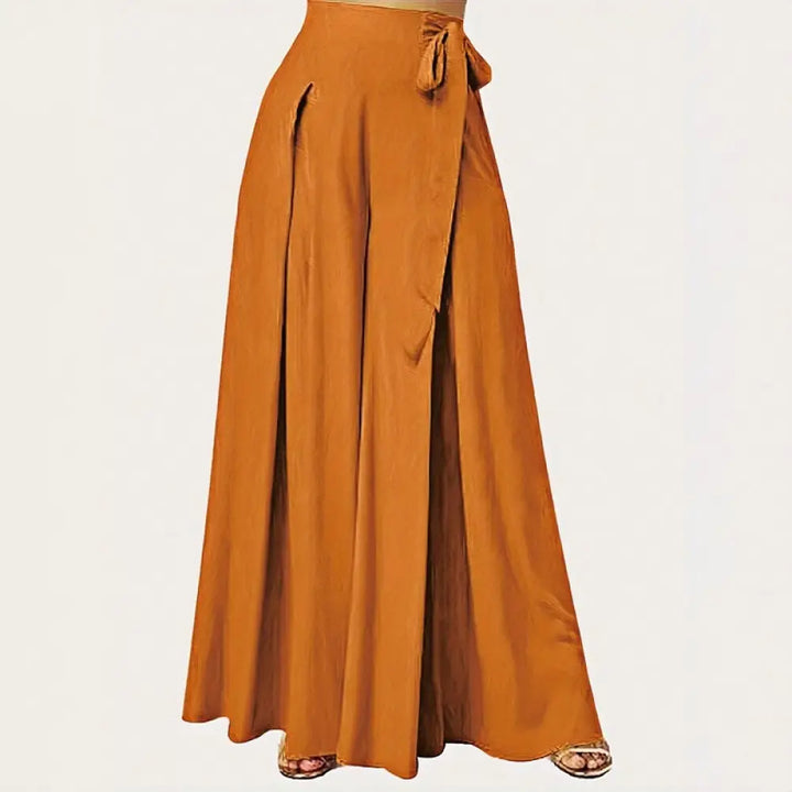 BWOOOH printed wide-leg yoga pants - Spring Casual Retro Plain Drawstring Wom