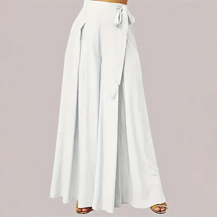 BWOOOH printed wide-leg yoga pants - Spring Casual Retro Plain Drawstring Wom