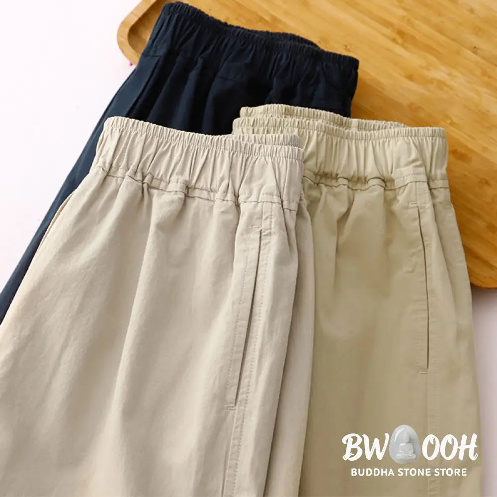 BWOOOH printed wide-leg yoga pants - Spring Commute Solid Color High Waist Wo