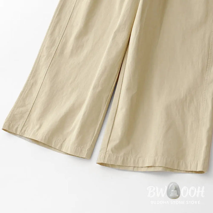 BWOOOH printed wide-leg yoga pants - Spring Commute Solid Color High Waist Wo