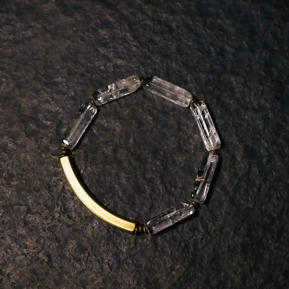 BWOOOH Square White Crystal Copper Luck Healing Bracelet - BWOOOH - Bracelet