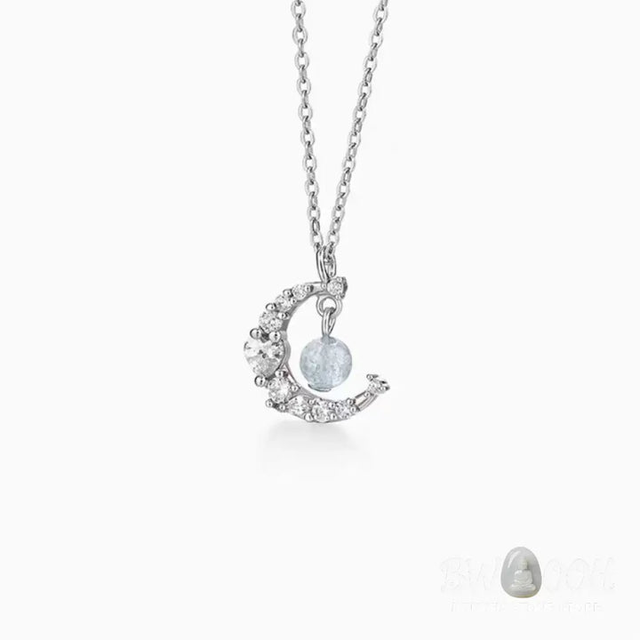 Buddha Stones Strawberry Quartz Blue Crystal Love Healing Necklace - BWOOOH - Necklaces &amp; Pendants